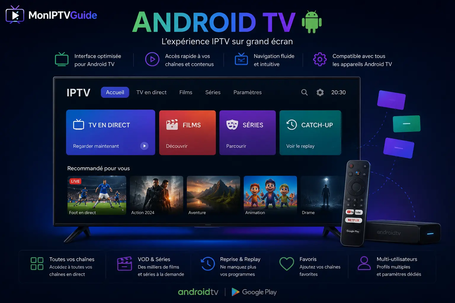 IPTV sur Android TV