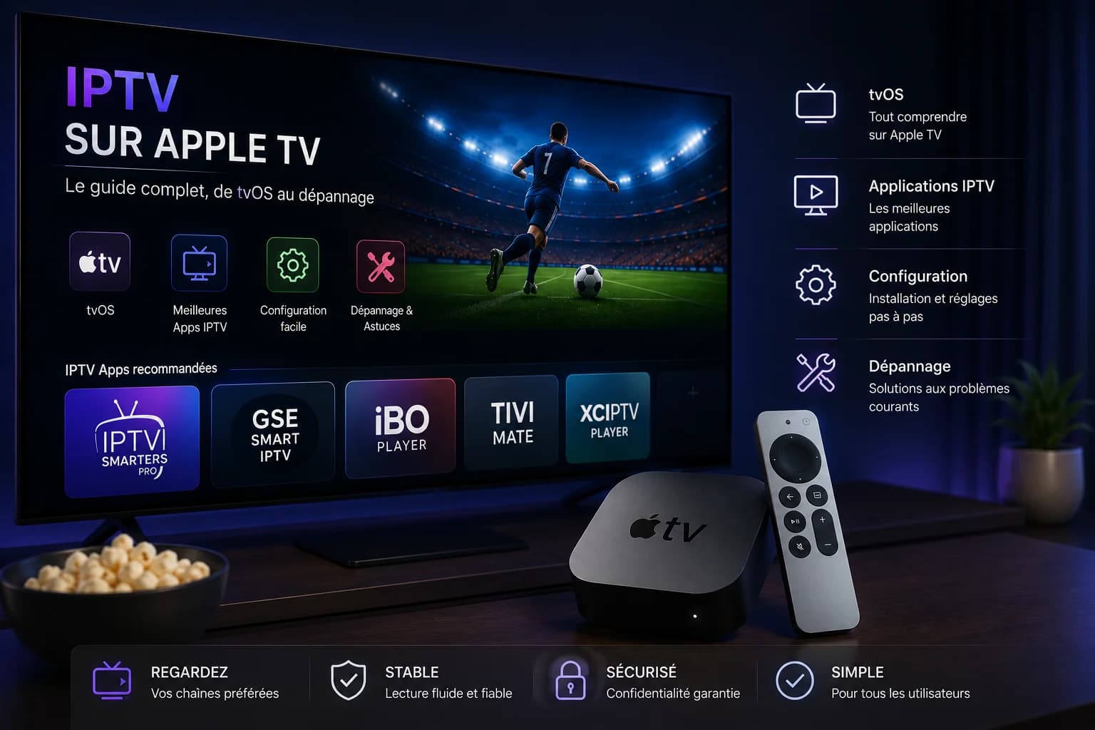 IPTV sur Apple TV
