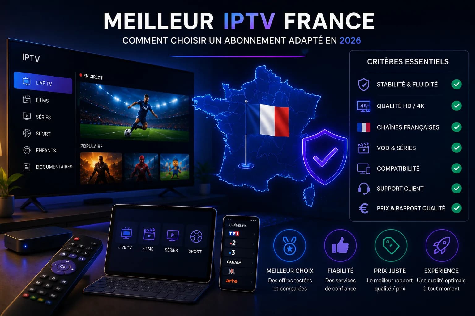 Meilleur IPTV France