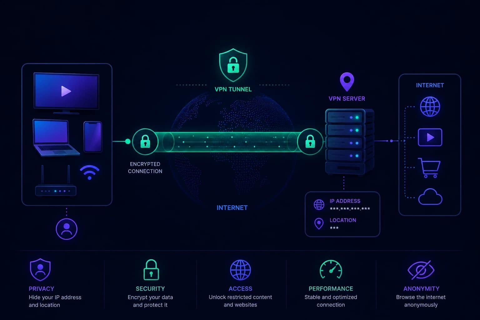 VPN et IPTV